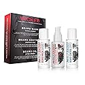 Billy Jealousy USA Hero Kit with USA Beard Wash, Hydrating Leave-In Conditioner, and Oil to Cleanse, Nourish, Soften & Strengthen your Facial Hair Beauty & Personal Care Billy Jealousy