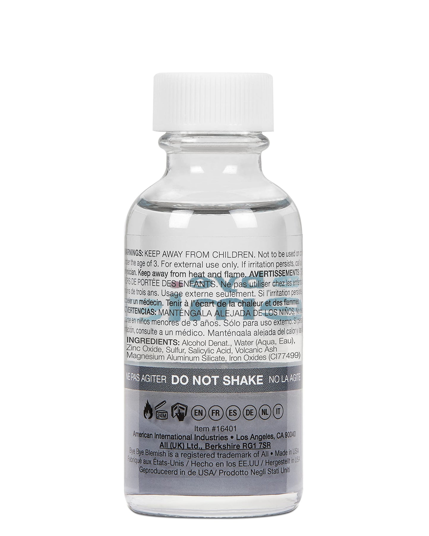 Bye Bye Blemish Drying Lotion Volcanic Ash | Acne Drying Solution To Assist With Blemish Prevention | 1 Fl. Oz. Beauty & Personal Care Bye Bye Blemish