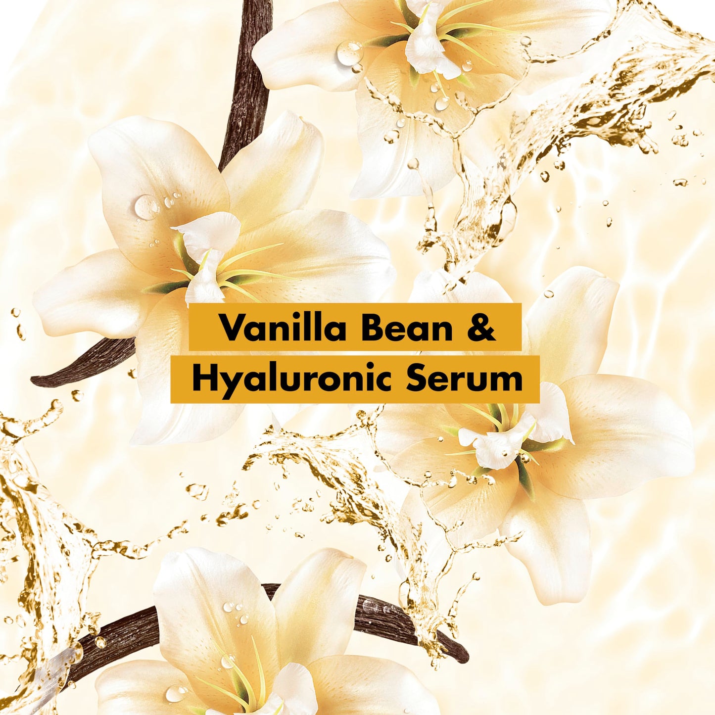 Love Beauty and Planet Plant-Based Body Wash Hydrate & Restore Vanilla Bean & Hyaluronic Serum No Sulfate Cleansers, Cruelty Free, 92% Naturally Beauty & Personal Care Love Beauty And Planet