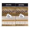 John Frieda Precision Foam Colour, Medium Natural Blonde 8N, Full-coverage Hair Color Kit, Anti-Fade Gray Coverage, Deep Color Saturation Hair Dye Beauty & Personal Care John Frieda