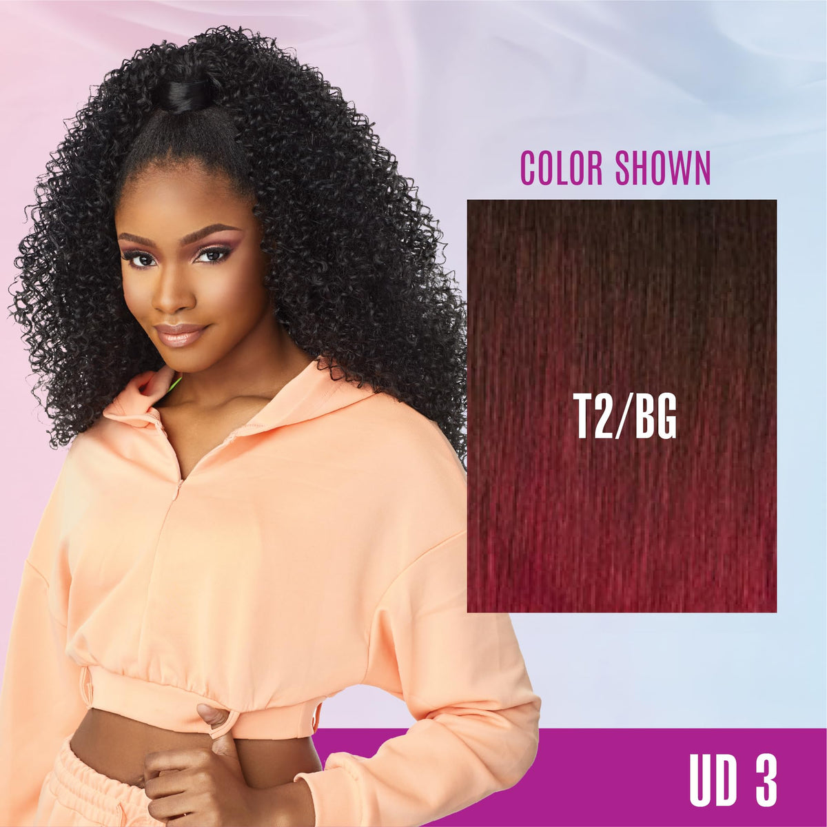Sensationnel Instant Updown Halfwig Pony-Iud 3, T2/BG
