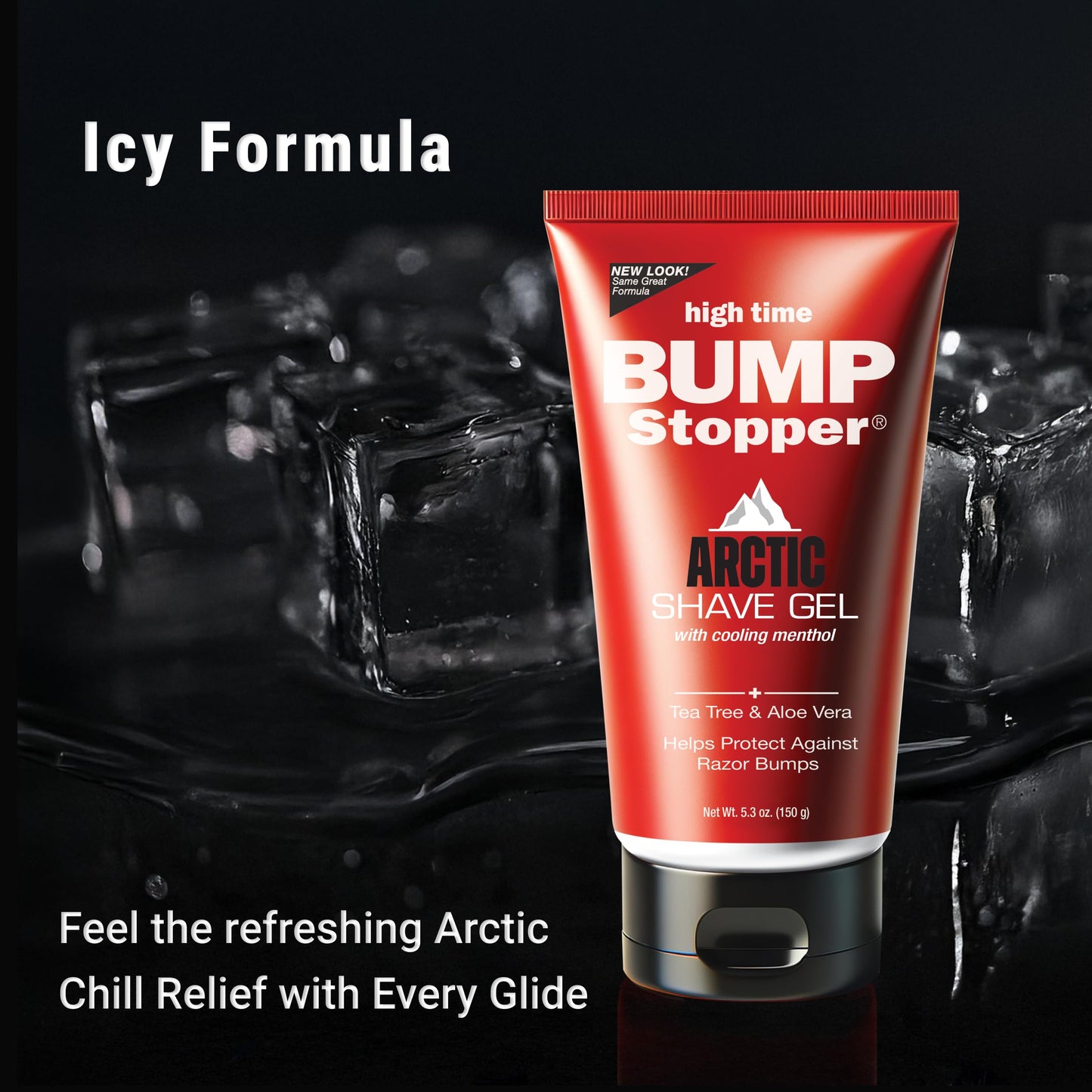 High Time Bump Stopper Shave Gel Arctic Haze 5.3 Ounce (156ml) (2 Pack) Beauty & Personal Care high time