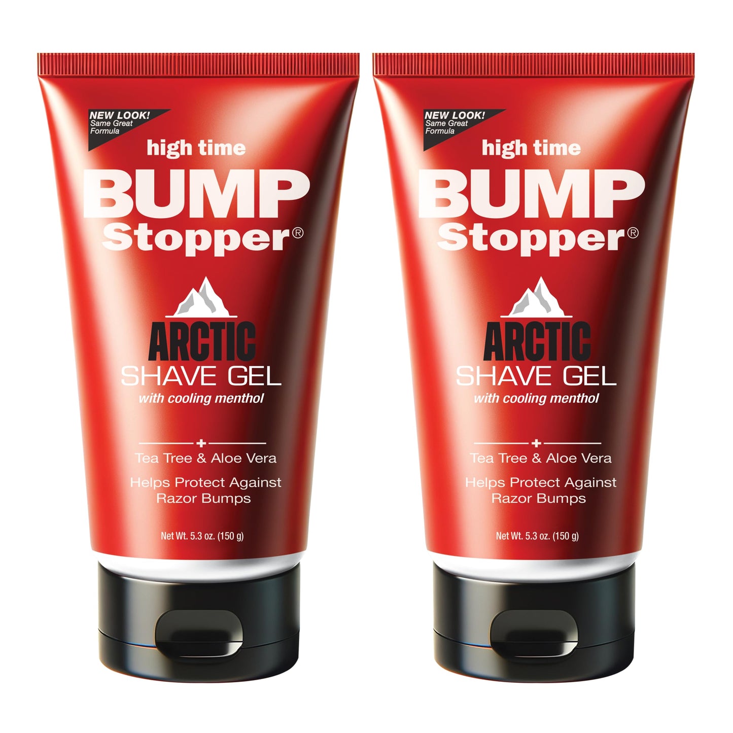 High Time Bump Stopper Shaving Cream With Tea Tree Oil 5oz Tube (2 Pack) Beauty and Personal Care high time