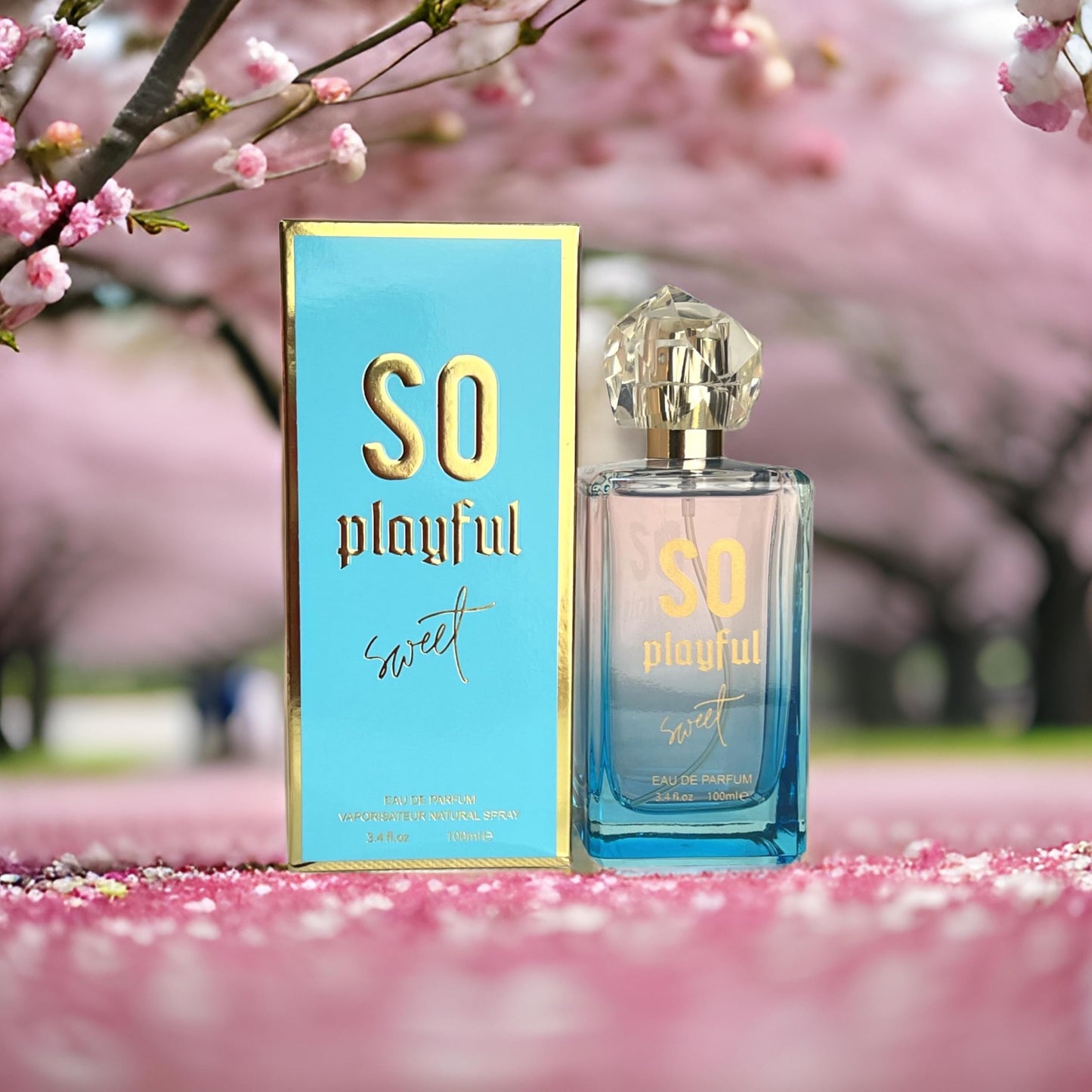 SO PLAYFUL Sweet Women's Eau de Parfum, 3.4 Fl Oz, Notes: White Cyclamen, Pink Pepper, Cherry Beauty & Personal Care United Scents