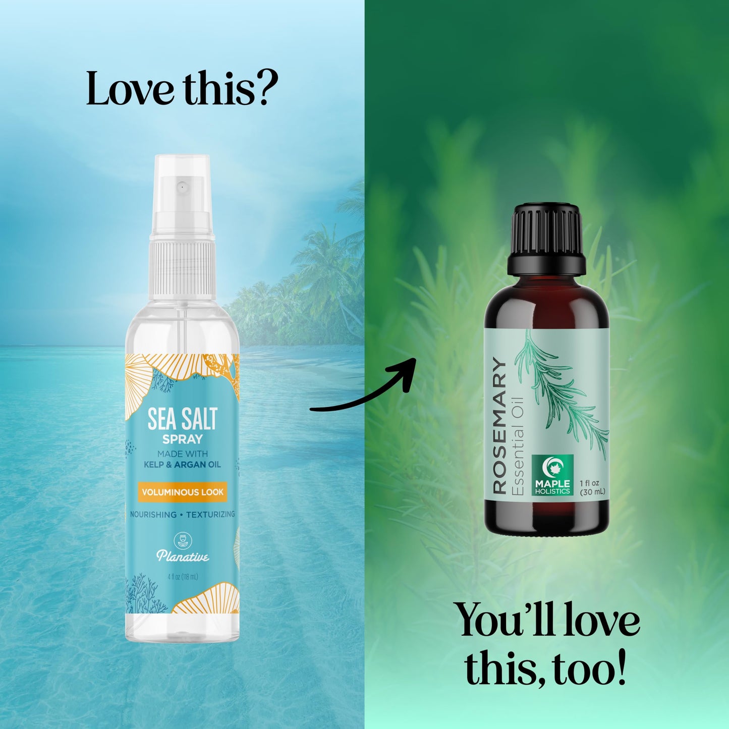 Sea Salt Spray for Hair Volume - Beach Waves Sea Salt Hair Texture Spray for Hair Volumizer - Women and Mens Hair Spray for Hair Styling Extra Hold Beauty & Personal Care Planative