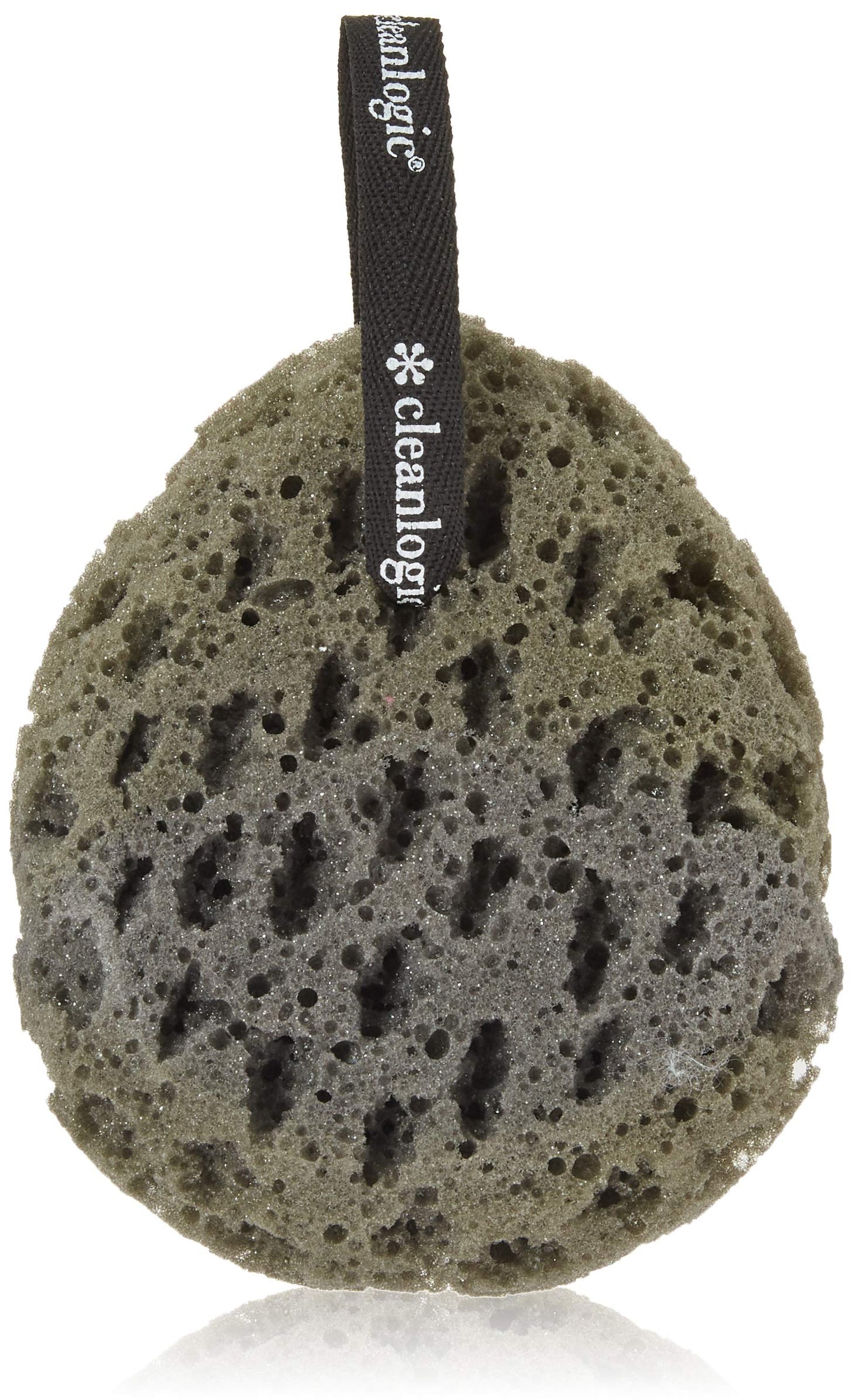 Clean Logic Charcoal Infused Sea Foam Body Sponge (6 Pack) Beauty & Personal Care Cleanlogic