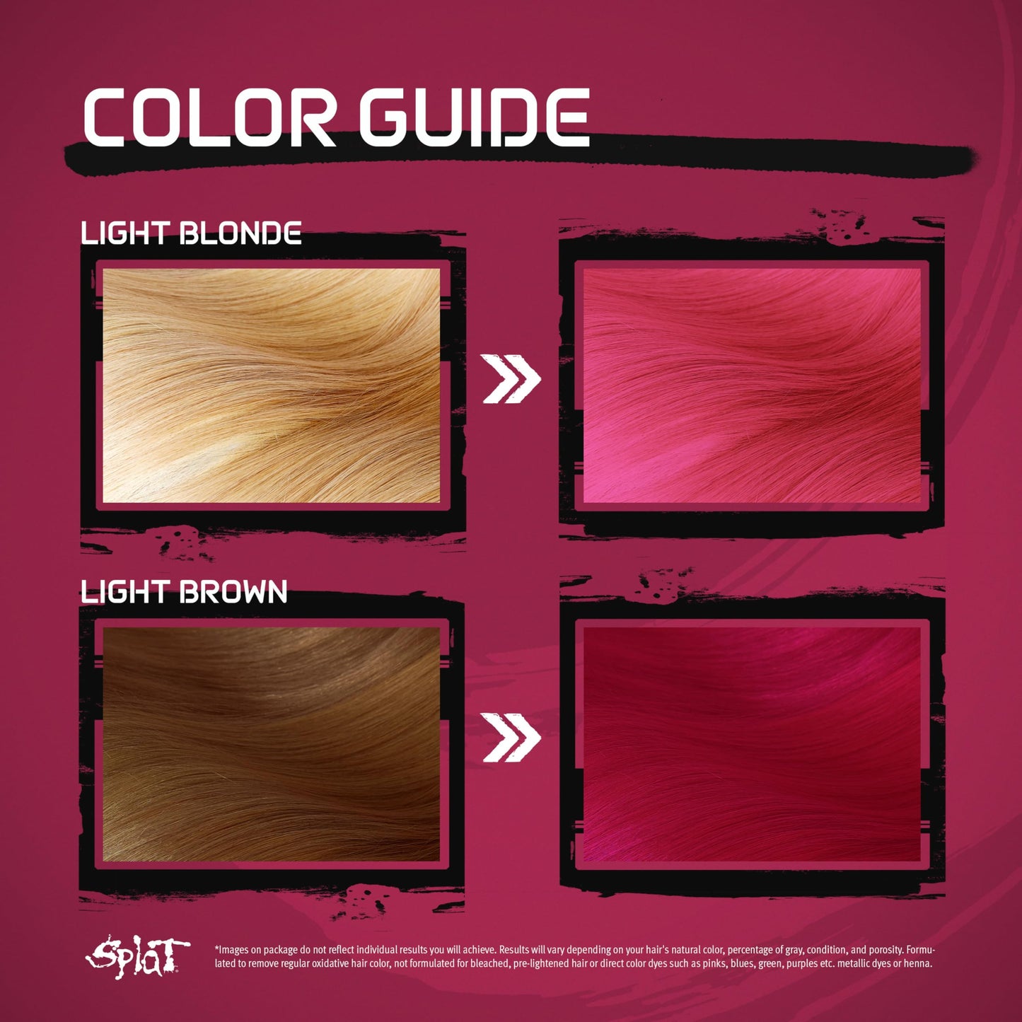 Splat Midnight Pink Sapphire Semi Permanent Hair Dye Kit, 1 Application, Includes Deep Reconstructor Conditioner, Lasts 30 Washes, No Bleach Required Beauty & Personal Care Splat