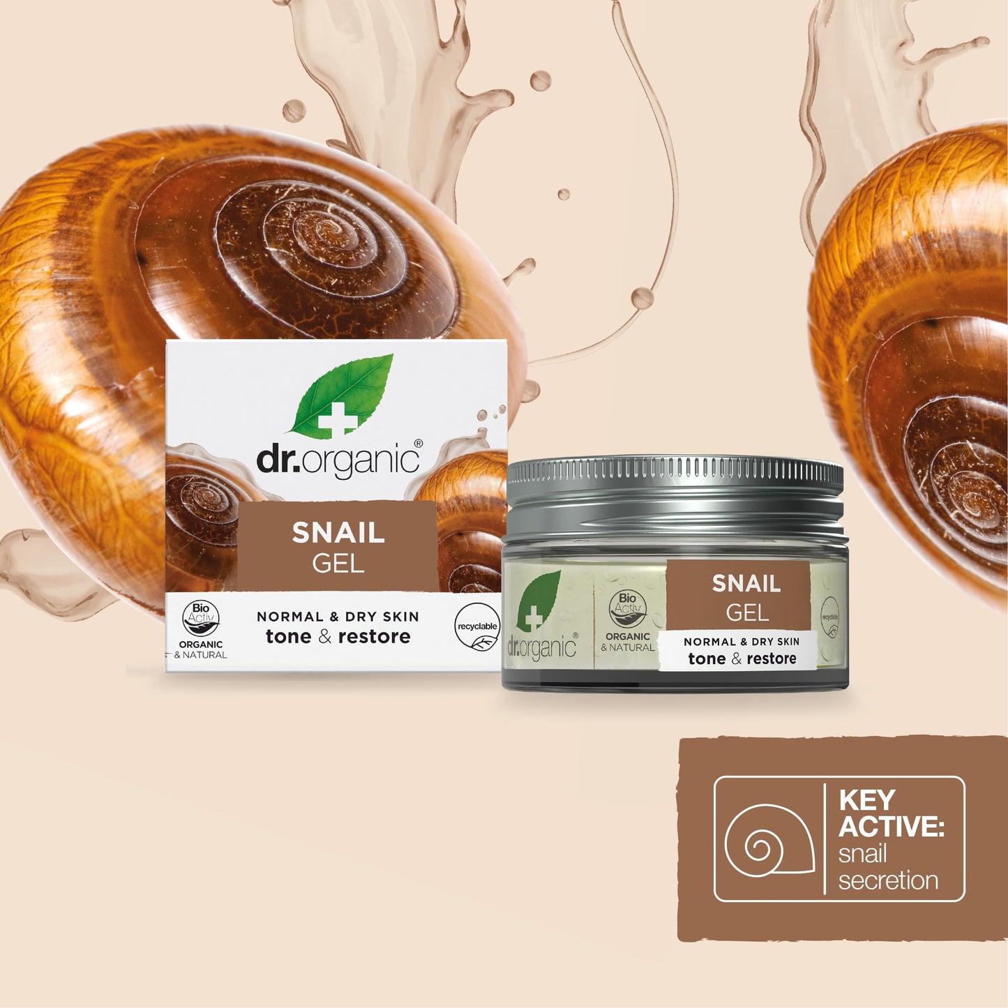 Organic Doctor Organic Snail Gel, 1.7 fl.oz. Beauty & Personal Care Dr. Organic