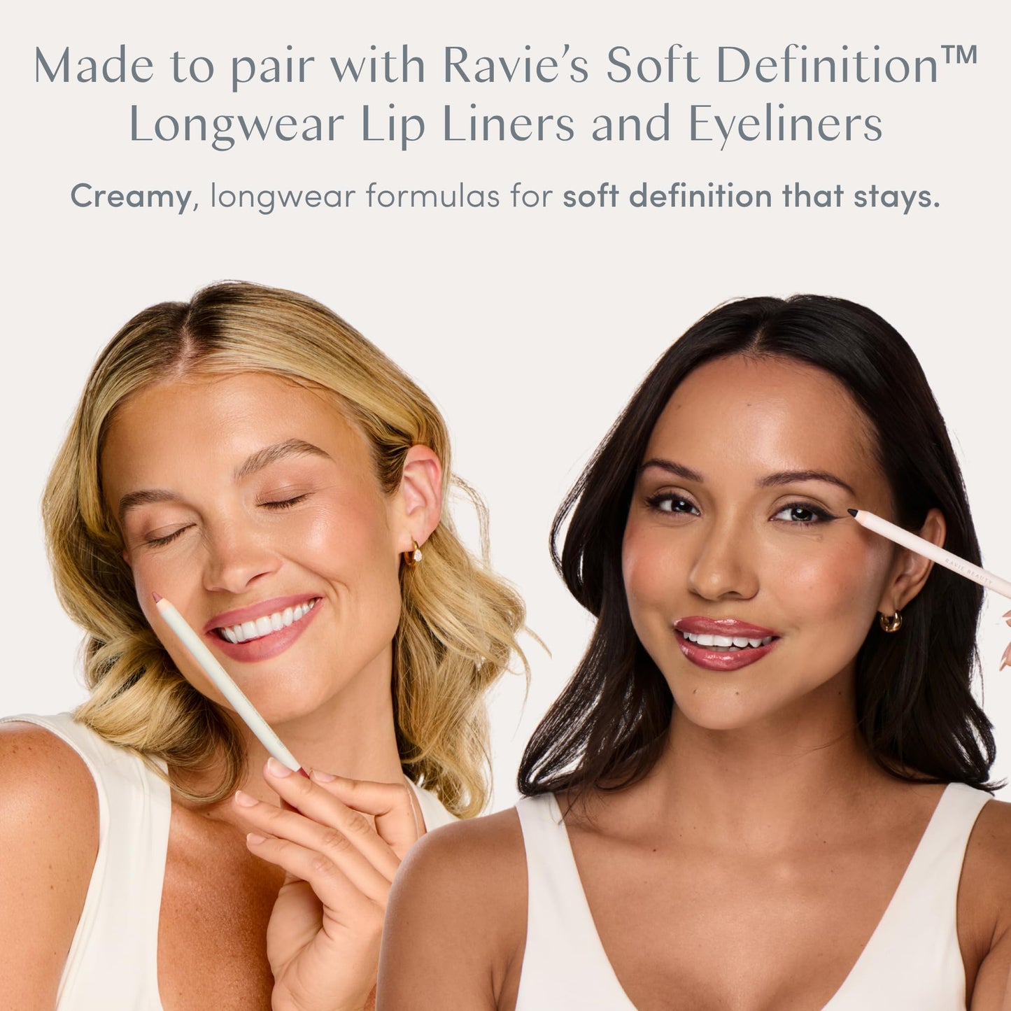 Ravie Beauty Lip and Eye Liner Pencil Sharpener with German Blade and Mess Free Reservoir for Smooth Precise Tips, Travel Friendly for Standard Makeup Beauty and Personal Care Ravie Beauty