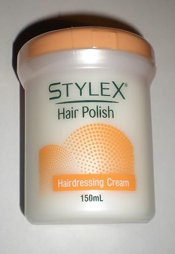 Splash Corp (Phils) Stylex Hair Polish Hairdressing Cream 150ml - Light, Non-Greasy, Unscented, Moisturizing, Frizz Control Cream for Silky, Shiny Beauty & Personal Care Splash Corp (Phils)