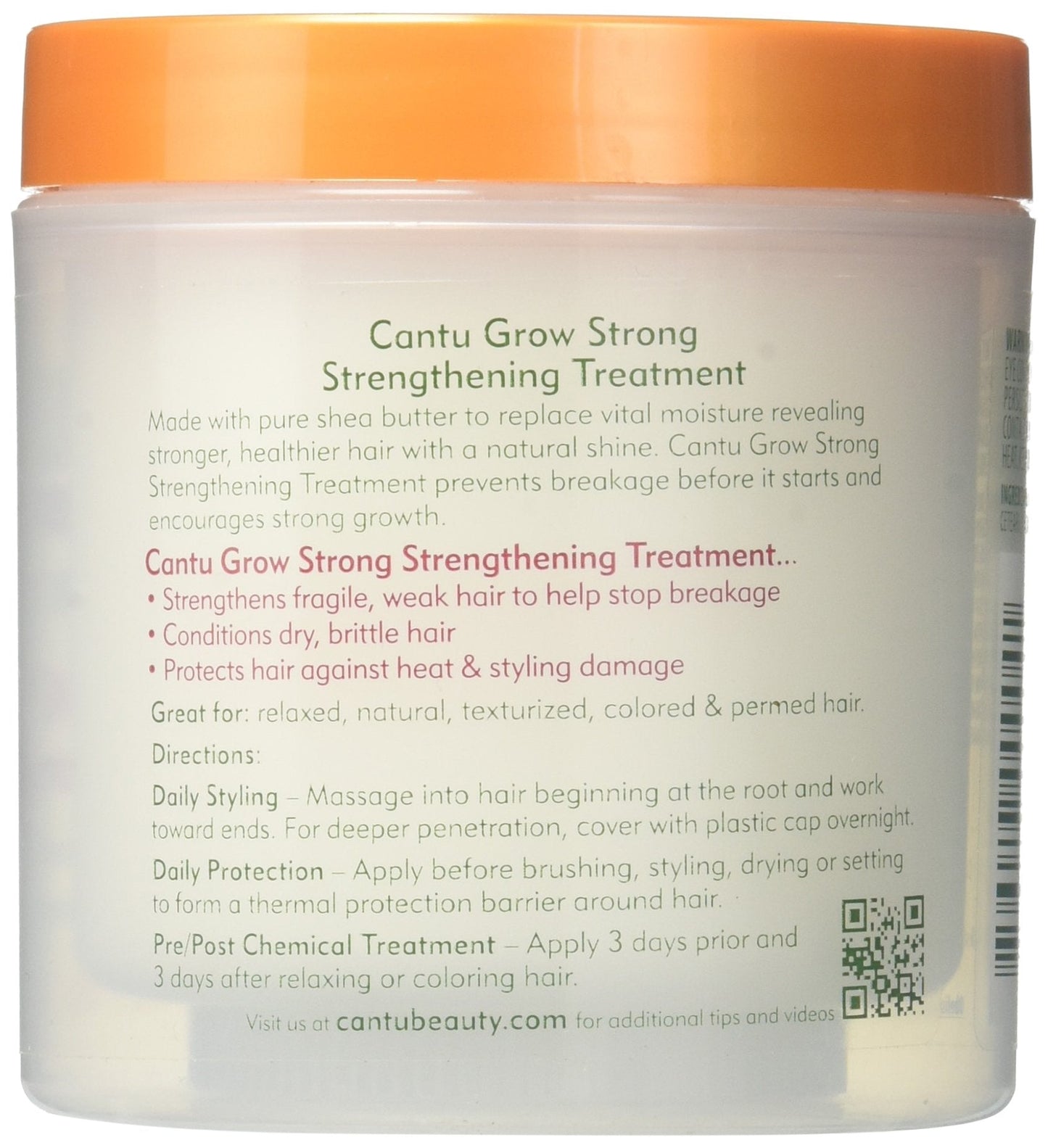 Cantu Shea Butter Grow Strong Strengthening Treatment 6 Ounce (177ml) Beauty & Personal Care Cantu