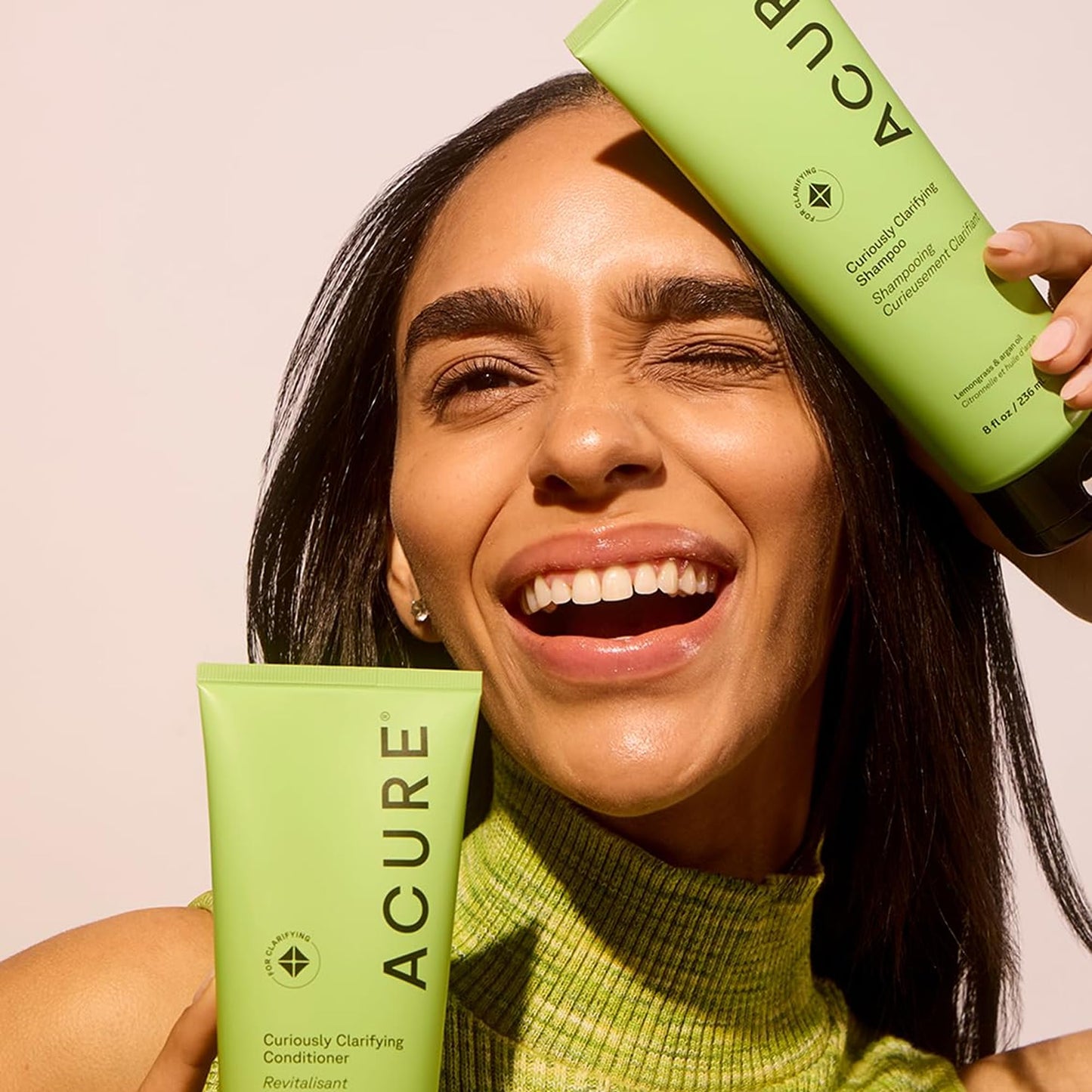 Acure Curiously Clarifying Conditioner - Hair Conditioner for Women & Men with Oily Hair & Residue, Lightweight Hair Care for Curly, Straight, Thick Beauty & Personal Care Acure