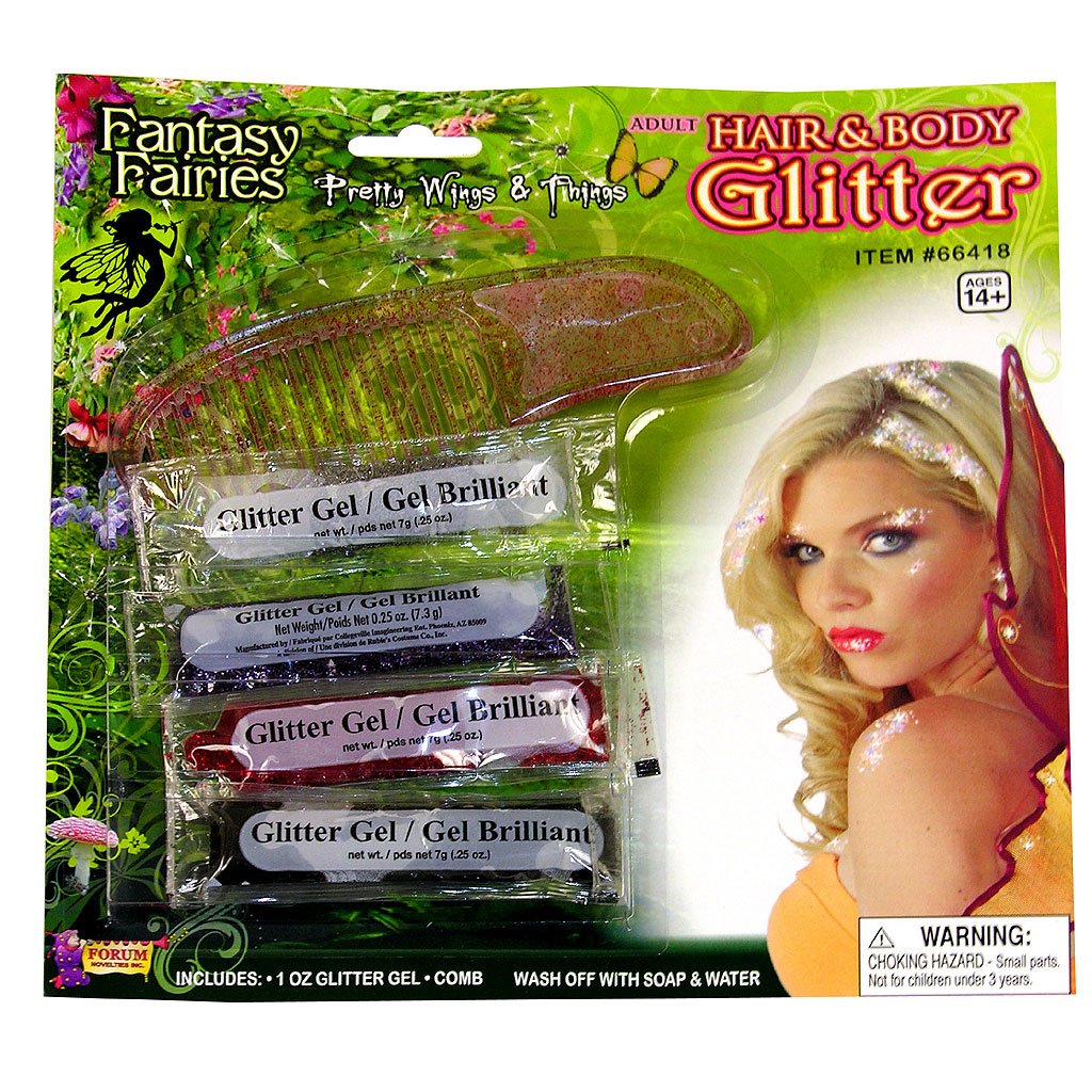Fairy Hair and Body Glitter Beauty & Personal Care Forum Novelties