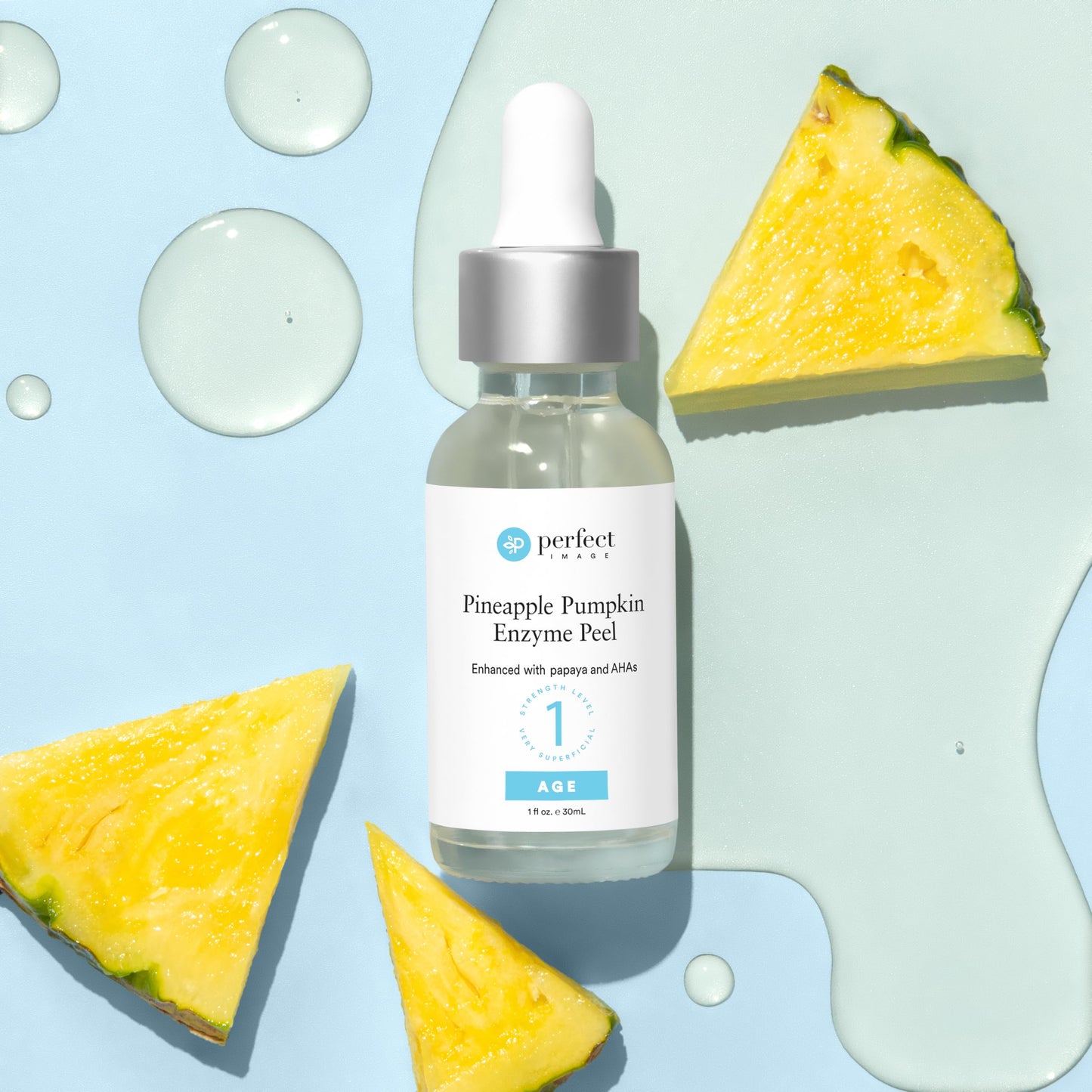 Pineapple Pumpkin Enzyme Skin Peel 1 oz - Enhanced with Papaya Extract & Alpha Hydroxy Acids (Professional Chemical Peel) Beauty & Personal Care Perfect Image