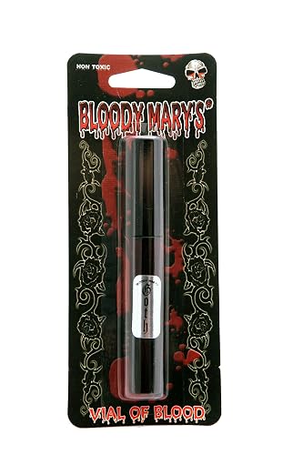 Bloody Mary Deluxe Vial of Fake Blood with Applicator Brush, 1/4-Ounce Beauty & Personal Care Bloody Mary