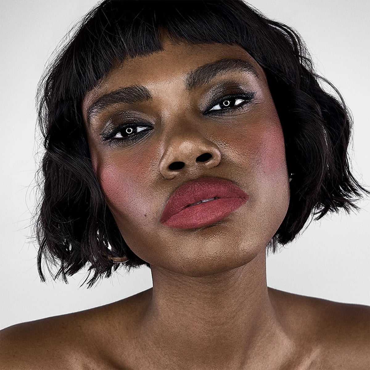 Smashbox Halo Sheer To Stay Cream Cheek + Lip Tint | Sheer-to-Medium Coverage + Matte, 0.34 Fl Oz, Pomegranate Beauty & Personal Care Smashbox