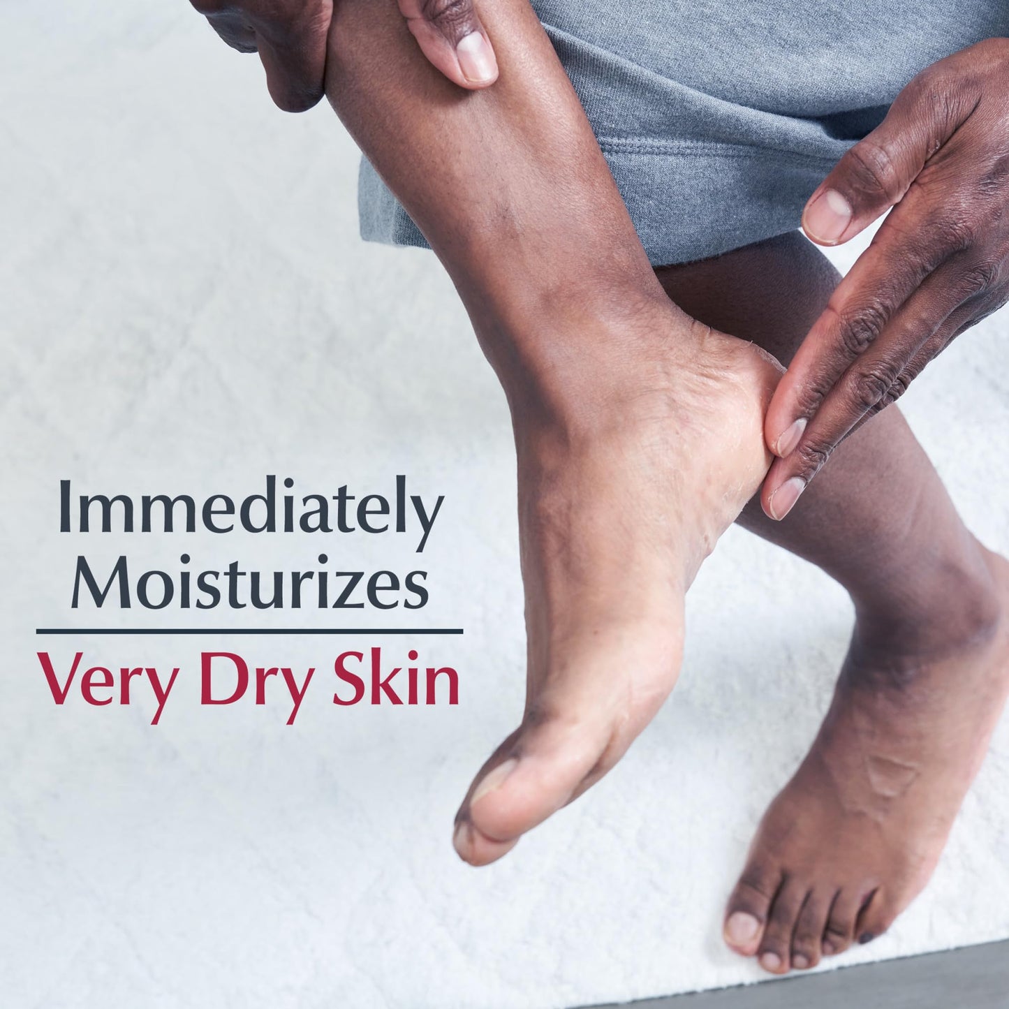 Eucerin Advanced Repair Foot Cream for Dry Feet and Heels, Repairs Very Dry, Rough Skin, Fragrance Free, Non Greasy, Fast Absorbing, Travel Size Beauty & Personal Care Eucerin