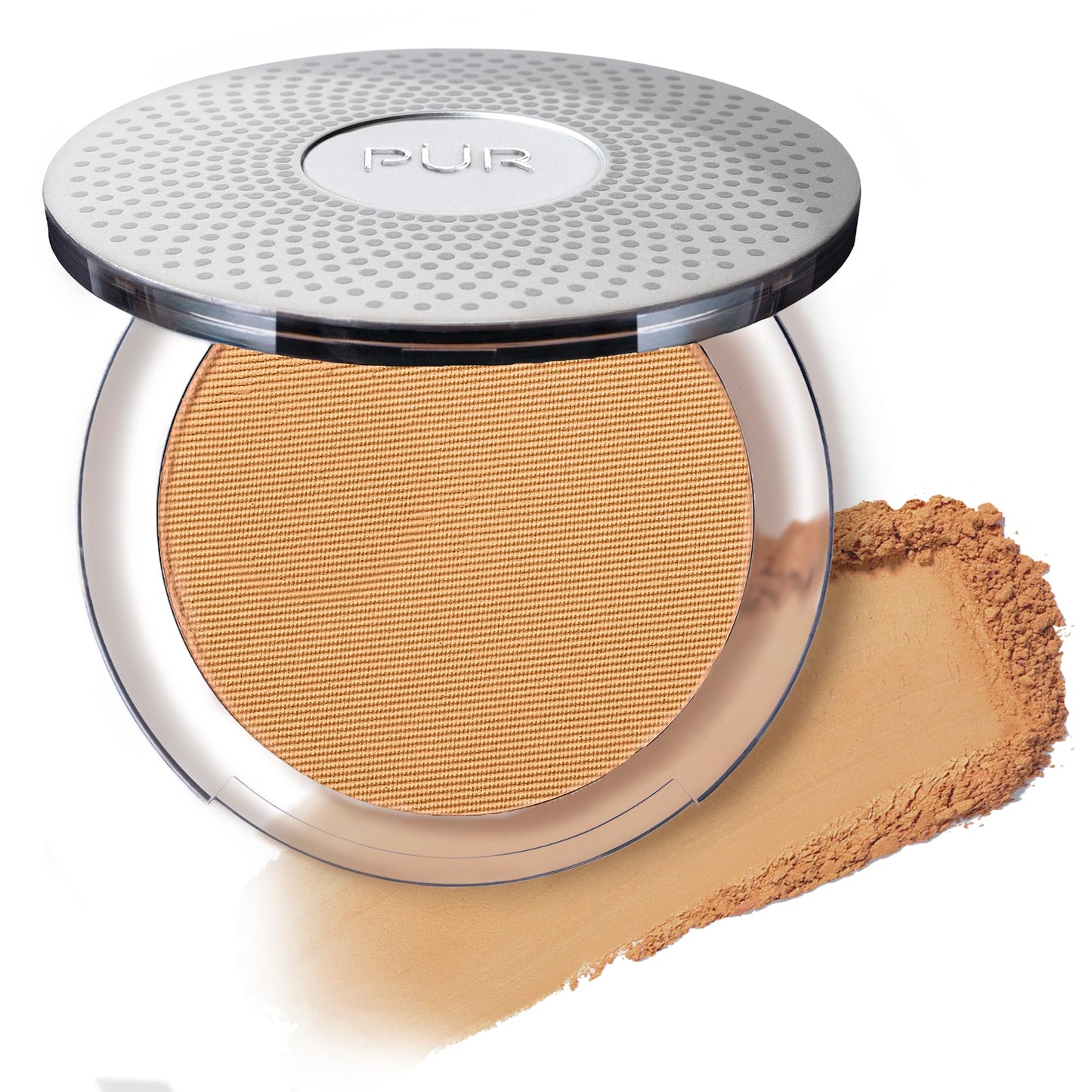 PUR Beauty 4-in-1 Pressed Mineral Makeup Powder Foundation with SPF 15 - Concealer & Finishing Compact Pressed Powder for Face - Buildable Medium Beauty & Personal Care PÜR MINERALS