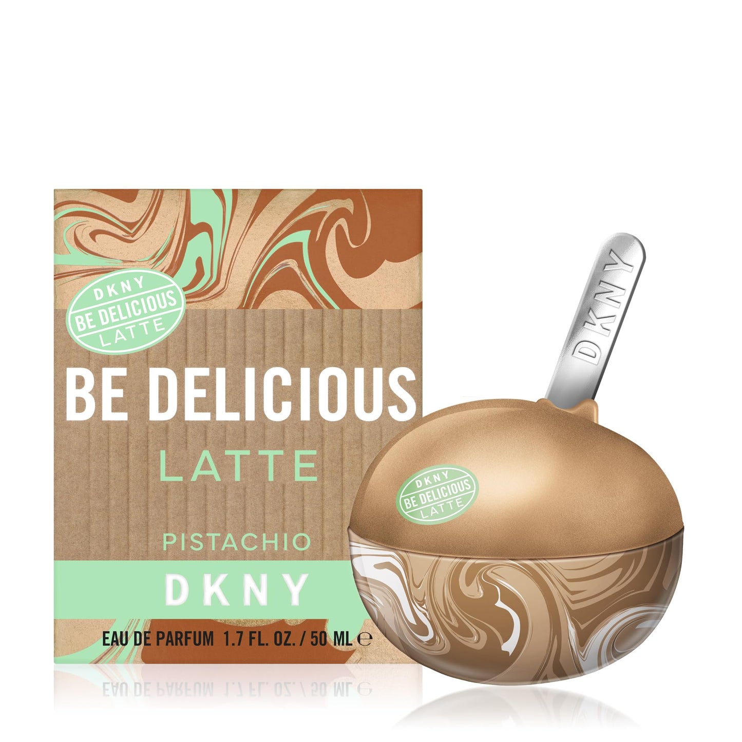 DKNY Be Delicious Latte Pistachio Eau de Parfum Perfume Spray For Women, 1.7 Fl. Oz. Beauty & Personal Care DKNY