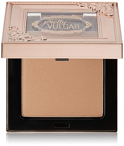 Pretty Vulgar Bronzed B Powder Bronzer, Highly-Pigmented, Smooth, Matte Bronzing Face Powder, Vegan, Gluten-Free & Cruelty-Free, Bronze Mannikin, 5.7g Beauty & Personal Care Pretty Vulgar
