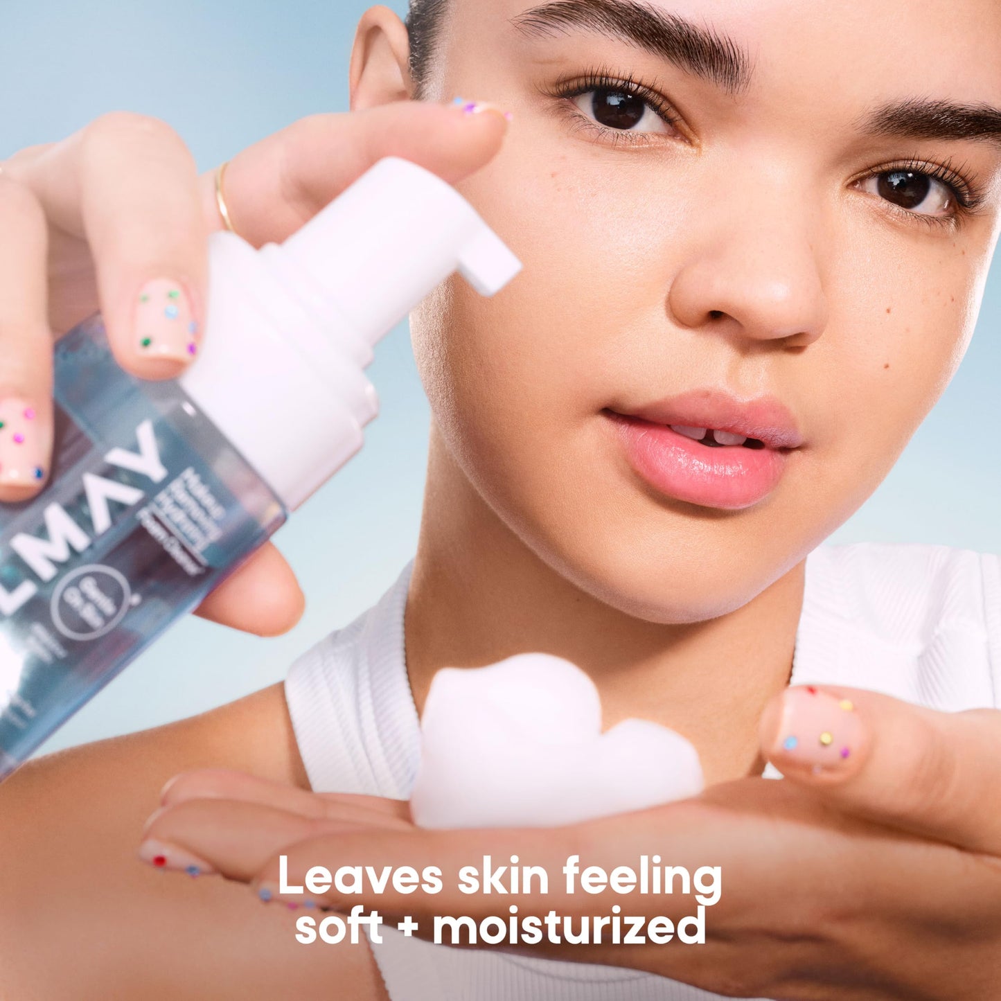 Almay Foam Away Makeup Remover & Face Wash, Gentle Foaming Facial Cleanser, Hypoallergenic, Non-Stripping, Vegan, Cruelty-Free Formula, 100, 2.87 fl Beauty & Personal Care Almay