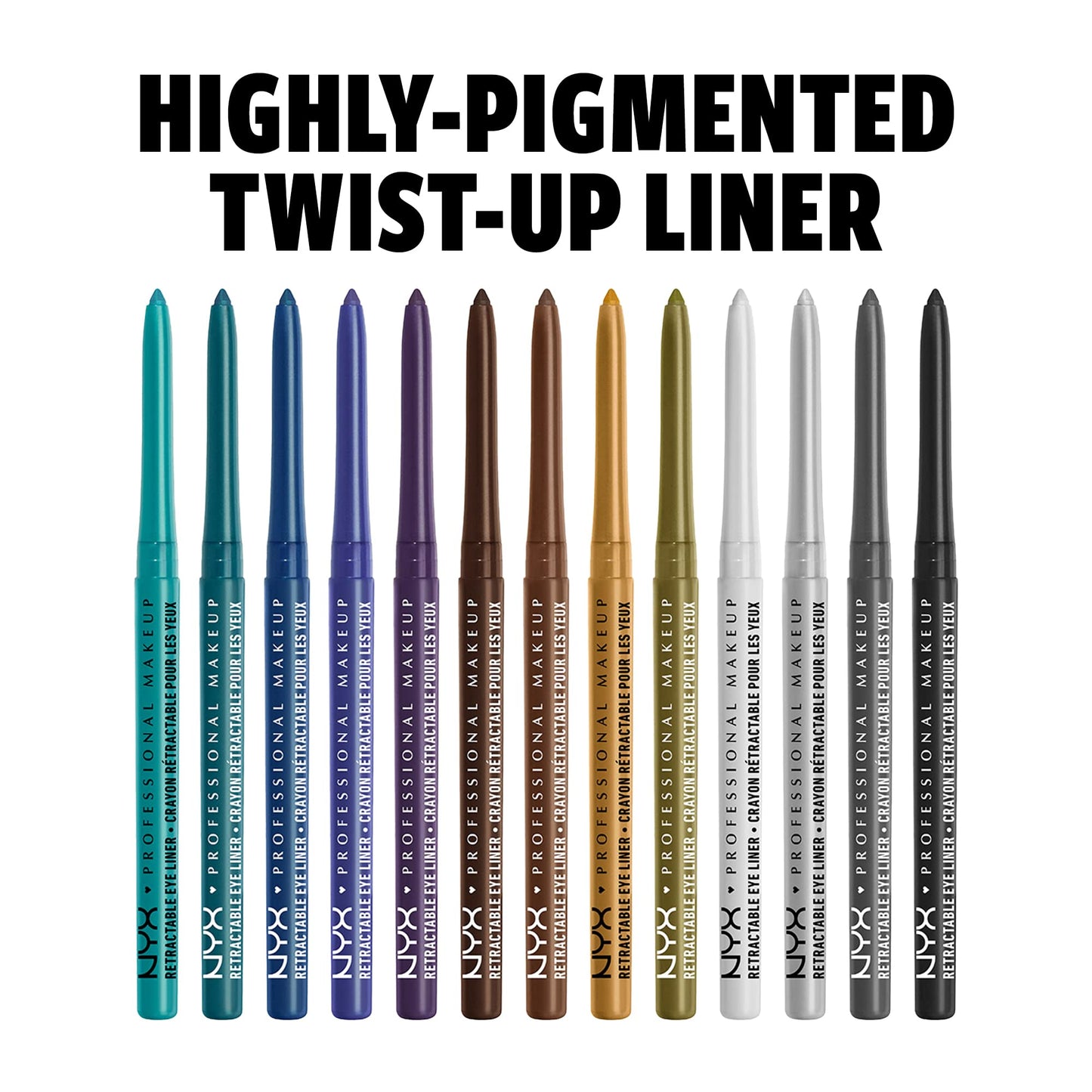 NYX PROFESSIONAL MAKEUP Mechanical Eyeliner Pencil, Purple Beauty & Personal Care NYX PROFESSIONAL MAKEUP