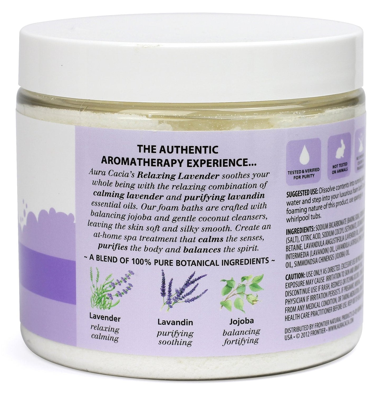 Aura Cacia Aromatherapy Foam Bath, Relaxing Lavender, 14 ounce jar (Pack of 2) Beauty & Personal Care Aura Cacia