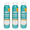 Village Naturals Therapy Wellness Hydrate & Cool Body Spray - Protect and Moisturize Skin with Vitamin C, Menthol and Hyaluronic Acid - Full Body Beauty & Personal Care Village Naturals Therapy
