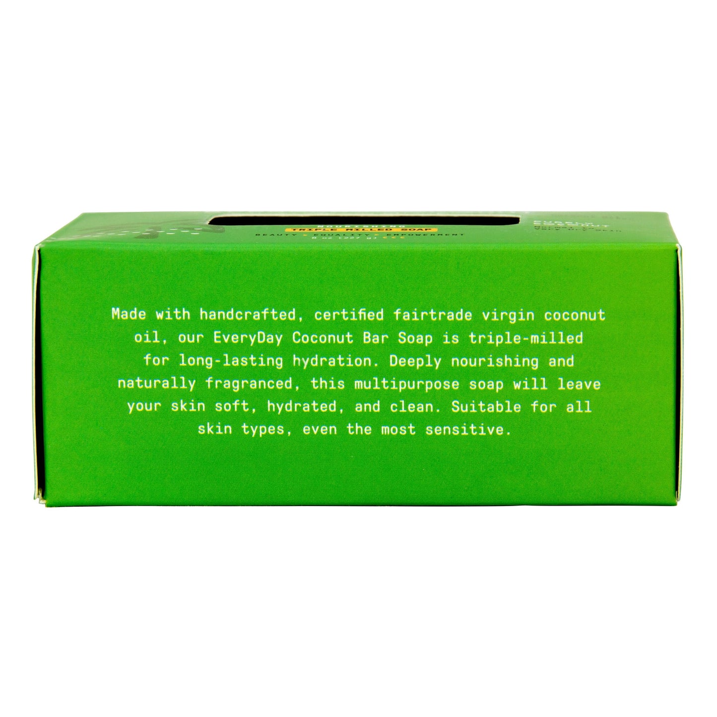 Alaffia EveryDay Coconut Soap Bar - Body Soap, Natural Coconut Oil, Shea Butter & Aromatic Plant Extracts, Ergonomic Bar Soap, Purely Coconut Scent, 8 Beauty & Personal Care Alaffia