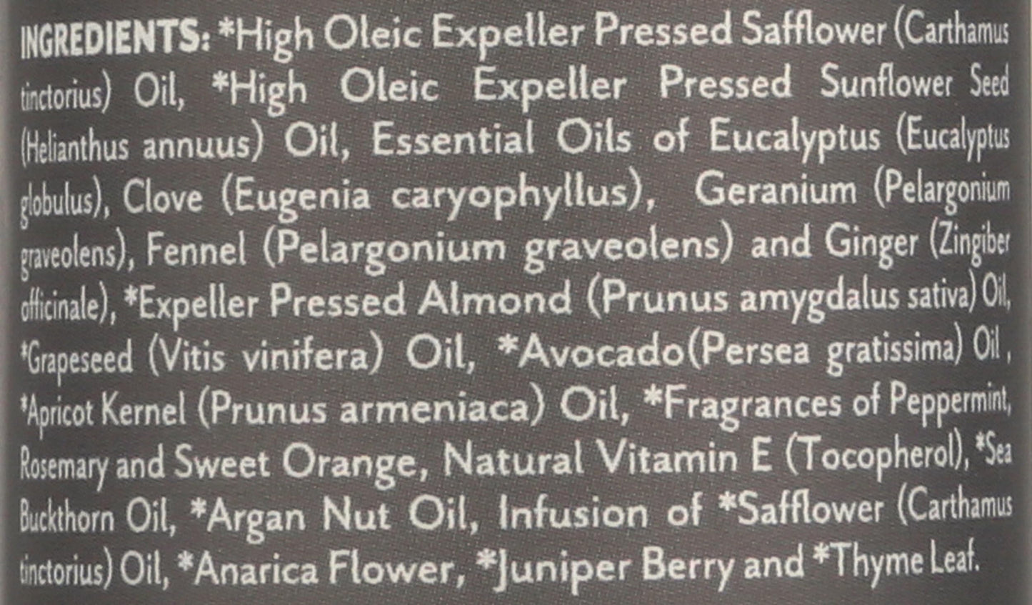 Soothing Touch Peppermint Rosemary Organic Bath, Body & Massage Oil, 4 Fl Oz Beauty and Personal Care Soothing Touch