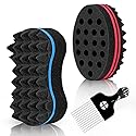 Supaze 3Pcs Hair Styling Set for All - Curl Brush, Twist Sponge for Textured Hair with Metal Pick Beauty & Personal Care Supaze