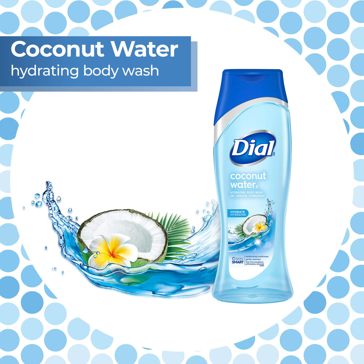 Dial Body Wash, Coconut Water, 16 Ounce Beauty & Personal Care Dial