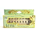 Ioni Cosmetics Faux Mink Individual Lash Extensons 3-STRAND Natural-Short, Black Beauty & Personal Care IONI