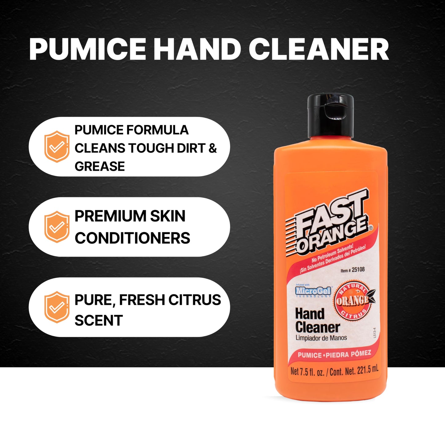 Fast Orange Pumice Hand Cleaner, 7.5-oz. Beauty & Personal Care Fast Orange