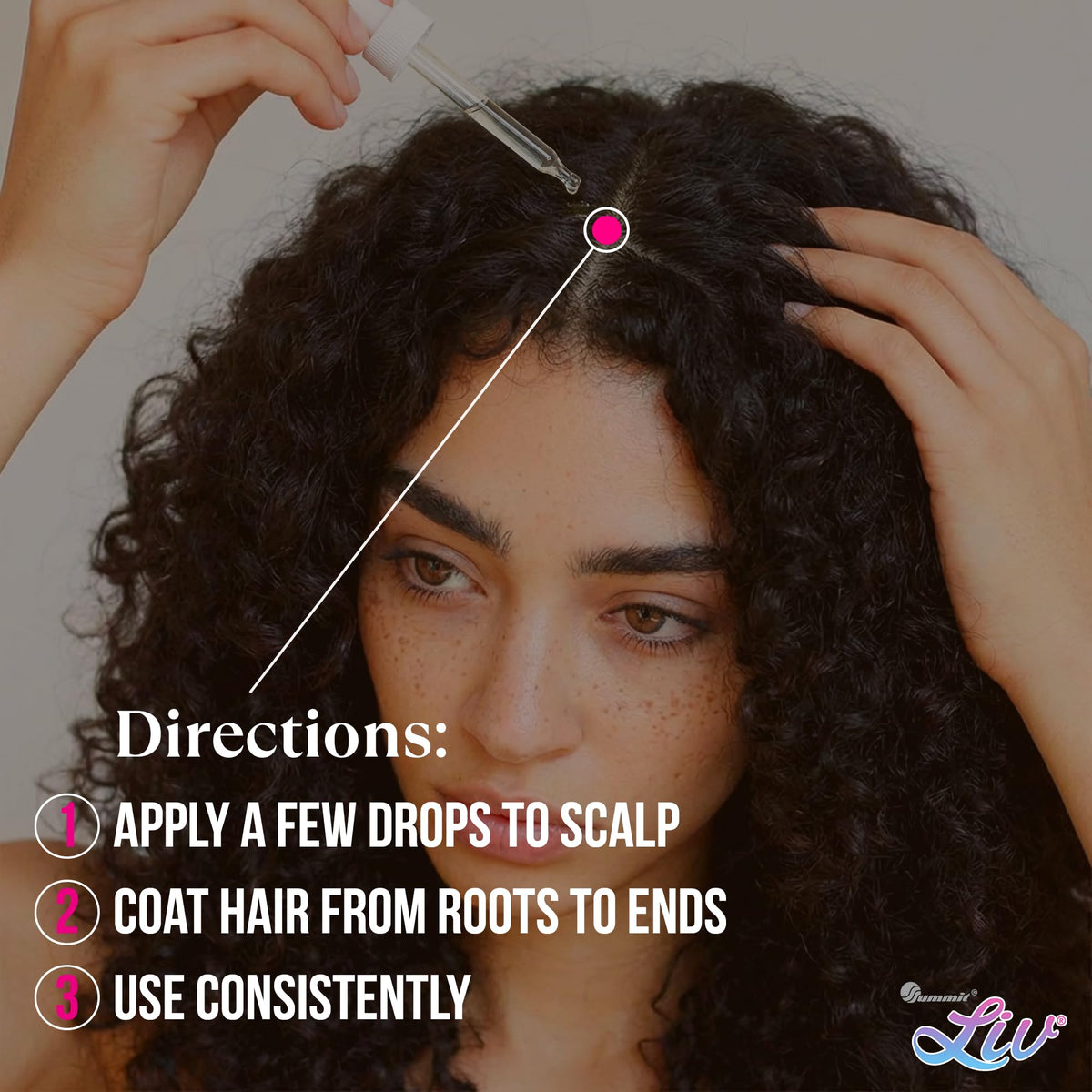 LIV InnerStrength Bond Repair Hair Oil, for Dry Damaged Hair 1.6 fl oz