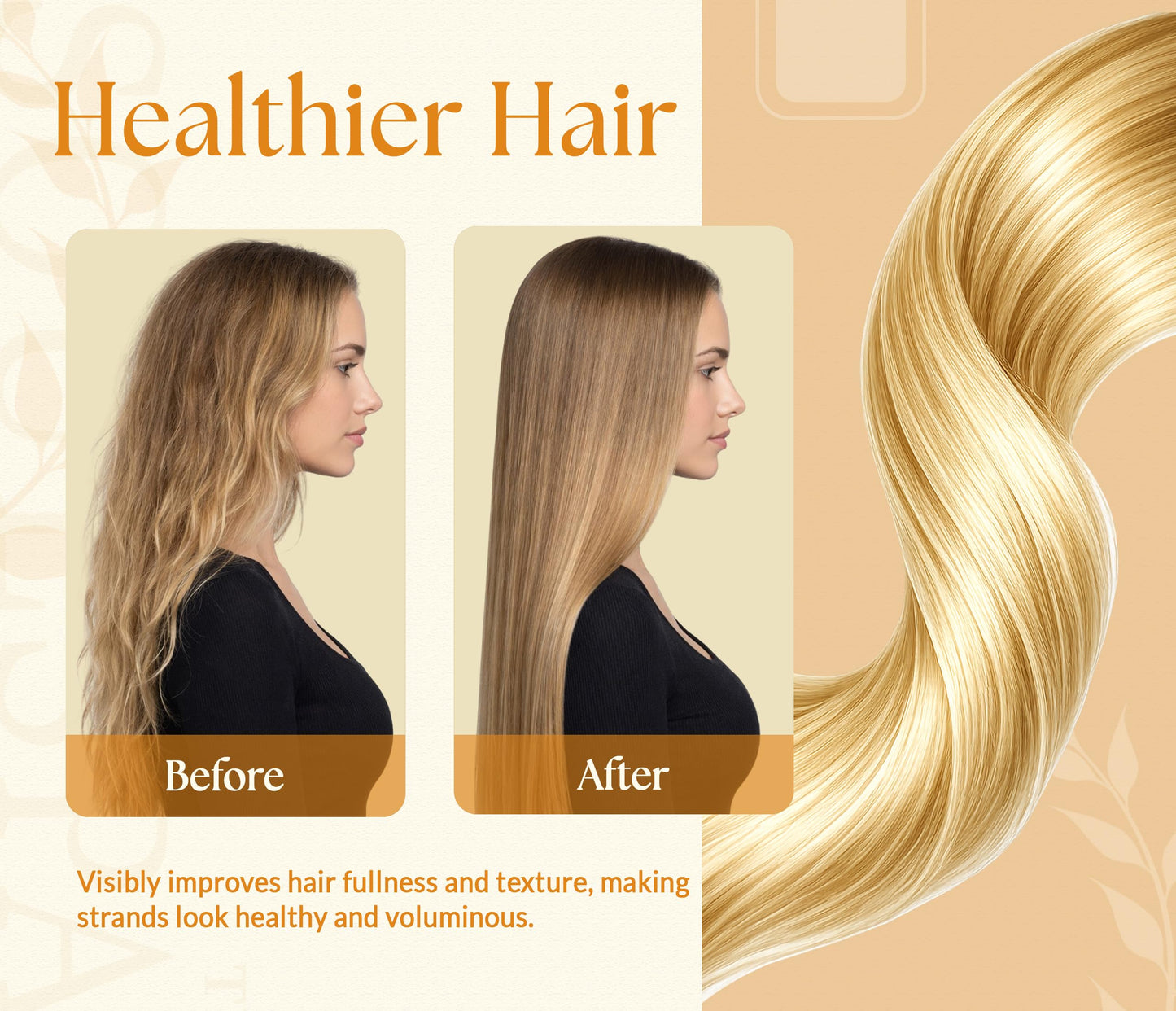 Biotin Shampoo and Conditioner Set with Keratin - Sulfate-Free Advanced Anti-Thinning, Hair Growth Shampoo and Conditioner Combo Repair Formula Beauty & Personal Care SOULSPA PURE