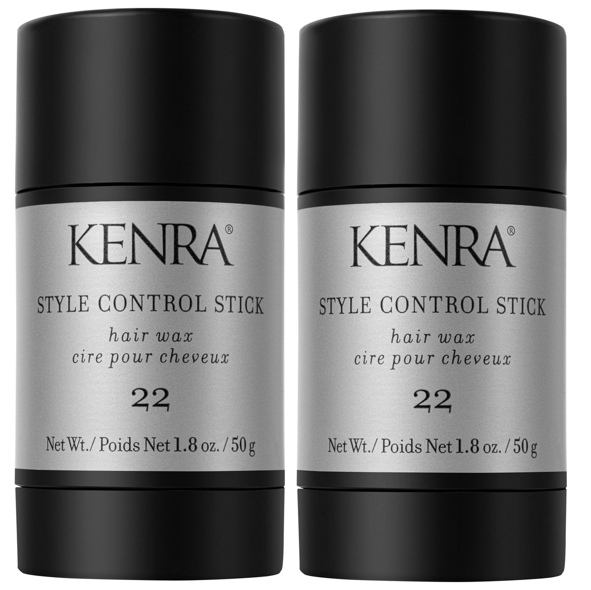 Kenra Professional Style Control Stick 22 |Hair Wax |Smooth, Sleek Styles |Long-Lasting Hold, Frizz Control, & Humidity Resistance |Sweat-Resistant