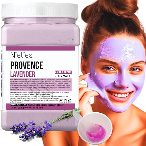 Jelly Mask, Facial Skin Care- Jelly Mask For Facials, Face Mask For Instant Hydration, Vegan Peel Off Face Mask, For Moisturizing, Smoothing Beauty & Personal Care Nielies