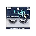 KISS Lash Drip False Eyelashes, Spiky X Boosted Volume, Unique Wet Look Hydrated Effect, Multi-Length Rewearable Fake Eyelashes, Wispy Crisscross Lash Beauty & Personal Care KISS