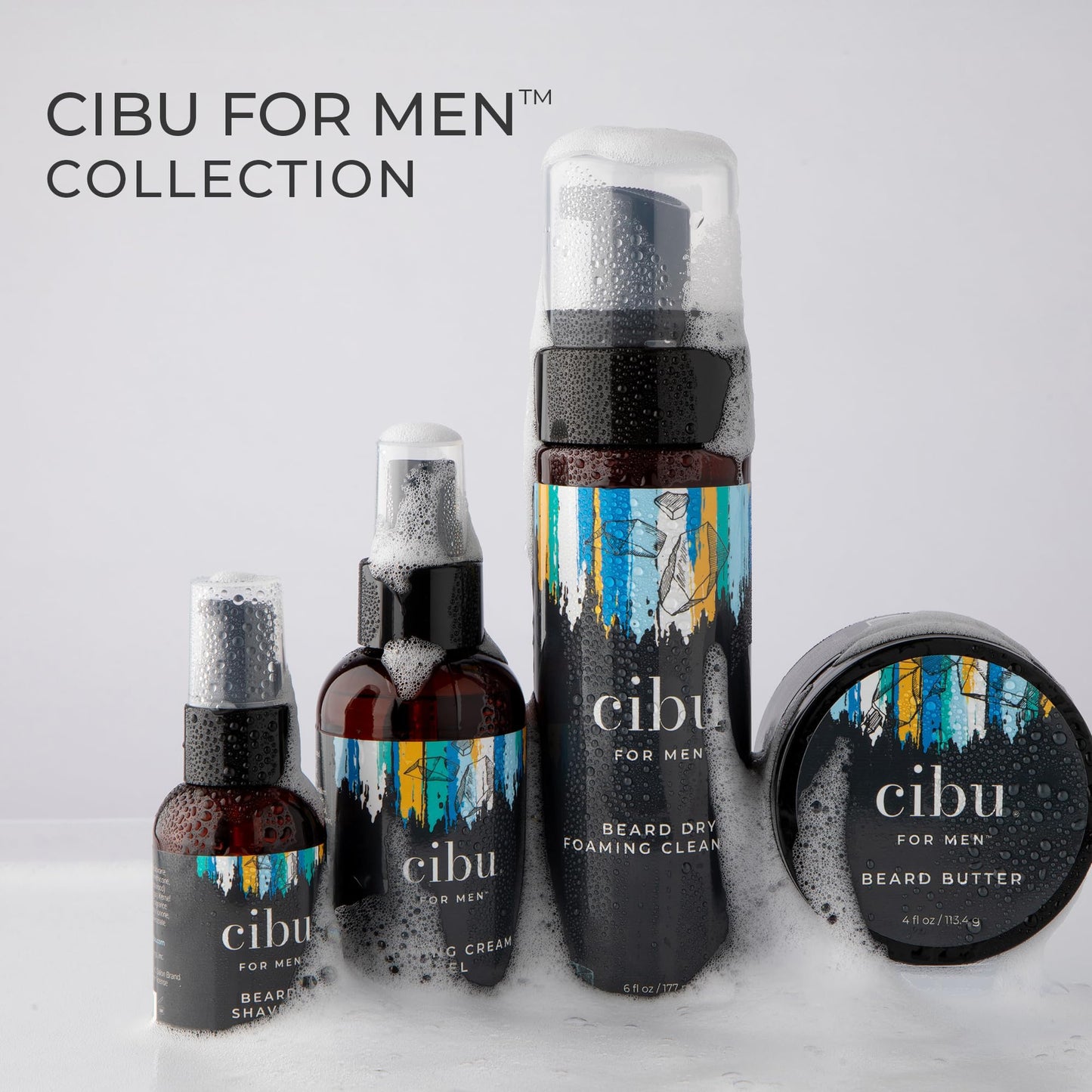 CIBU for Men Beard + Shave Oil - 2oz Pre-Shave Beard Oil for Men - Softens Beard, Relieves Itching, Moisturizes Skin, and Reduces Redness Beauty and Personal Care CIBU