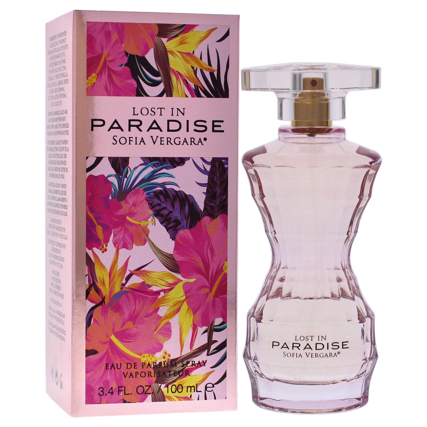 SOFIA VERGARA Lost In Paradise Women EDP Spray, 3.4 Fl Oz (Pack of 1), (551956) Beauty & Personal Care SOFIA VERGARA