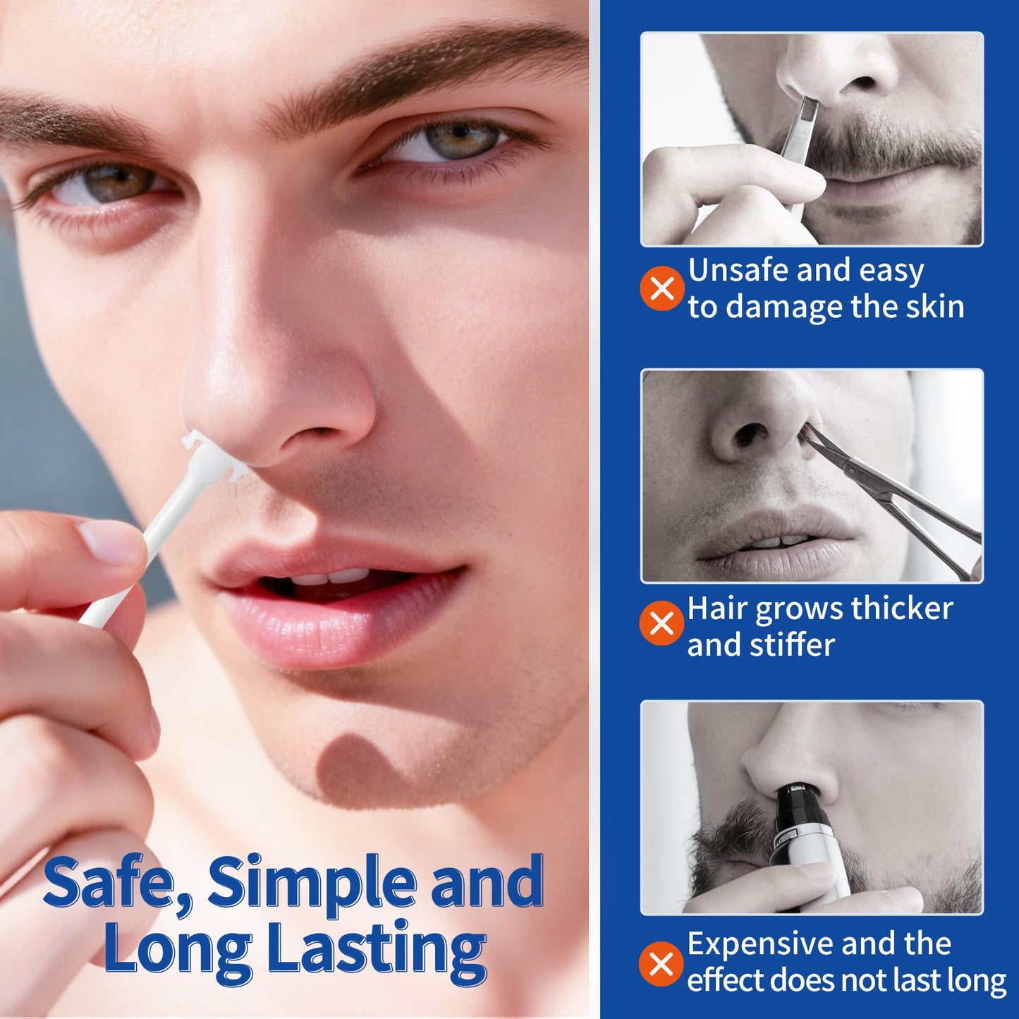 Beauty7 Nose Wax Sticks, 10 Wax Sticks Beauty and Personal Care Beauty7