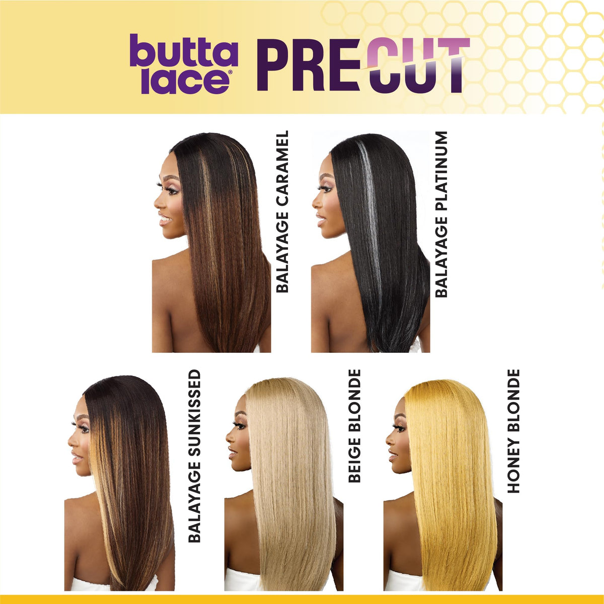 Sensationnel Butta Lace Precut Wig-Unit 15, HONEYBLONDE