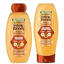 Garnier Whole Blends Honey Treasures Repairing Shampoo and Conditioner Set for Dry, Damaged Hair, 22 Fl Oz (2 Items), 1 Kit (Packaging May Vary) Beauty & Personal Care Garnier