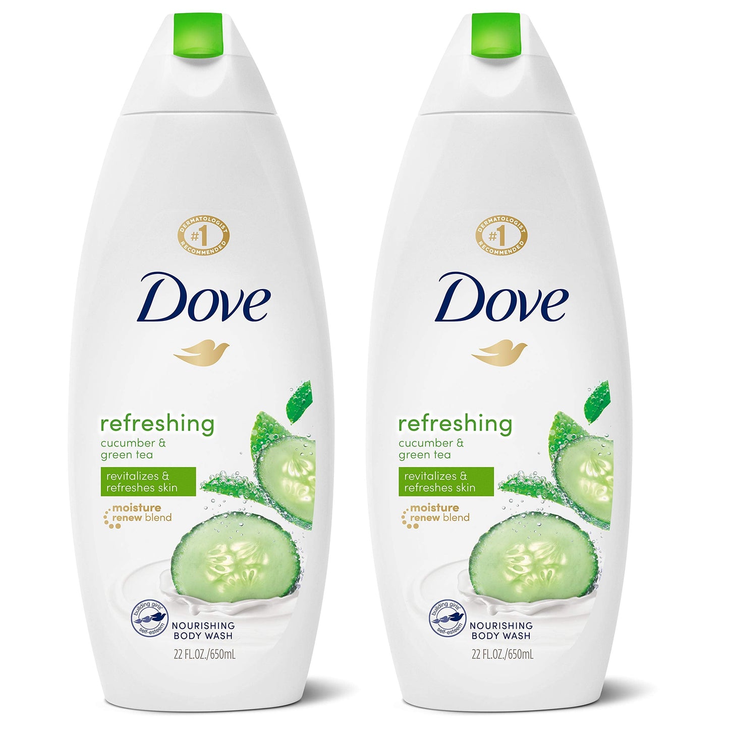 Dove Refreshing Body Wash Revitalizes and Refreshes Skin Cucumber and Green Tea Effectively Washes Away Bacteria While Nourishing Your Skin 22 oz 2 Beauty & Personal Care Dove