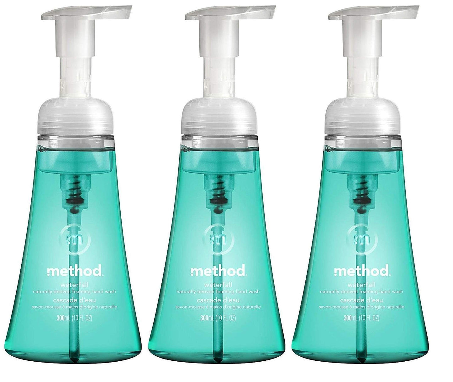 Method Foaming Hand Wash, Waterfall, 10 Fl Oz (Pack of 3) Beauty & Personal Care Method