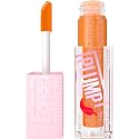 MAYBELLINE Lifter Gloss Lifter Plump, Plumping Lip Gloss with Chili Pepper and 5% Maxi-Lip, Hot Honey, Clear with Pink and Gold, 1 Count Beauty & Personal Care MAYBELLINE