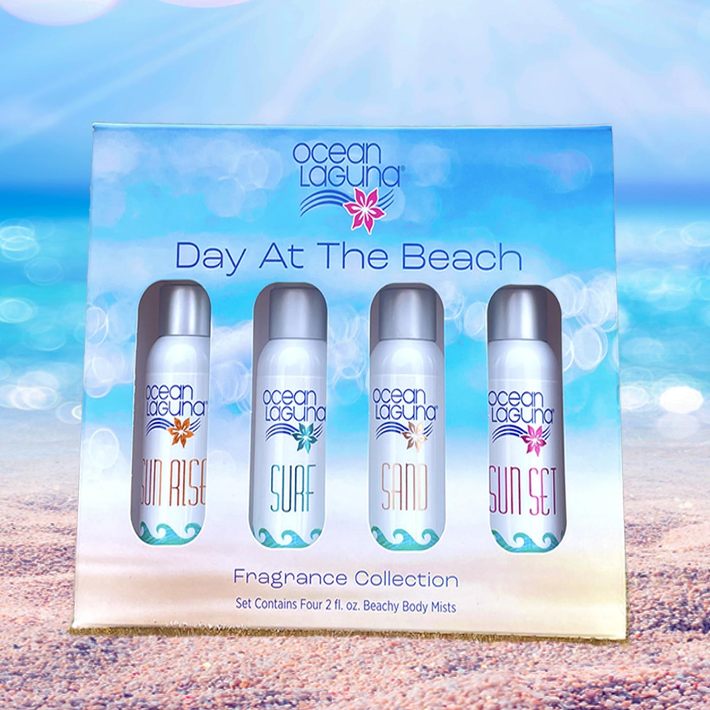 Ocean Laguna Day At The Beach Fragrance Gift Set Beauty & Personal Care Ocean Laguna