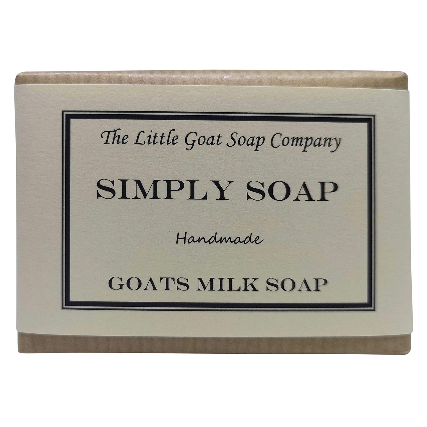 Simply Goats Milk Soap - Made with Raw Goats Milk. Unscented 1 x 100g by The Little Goat Soap Company Beauty & Personal Care The Little Goat Soap Company