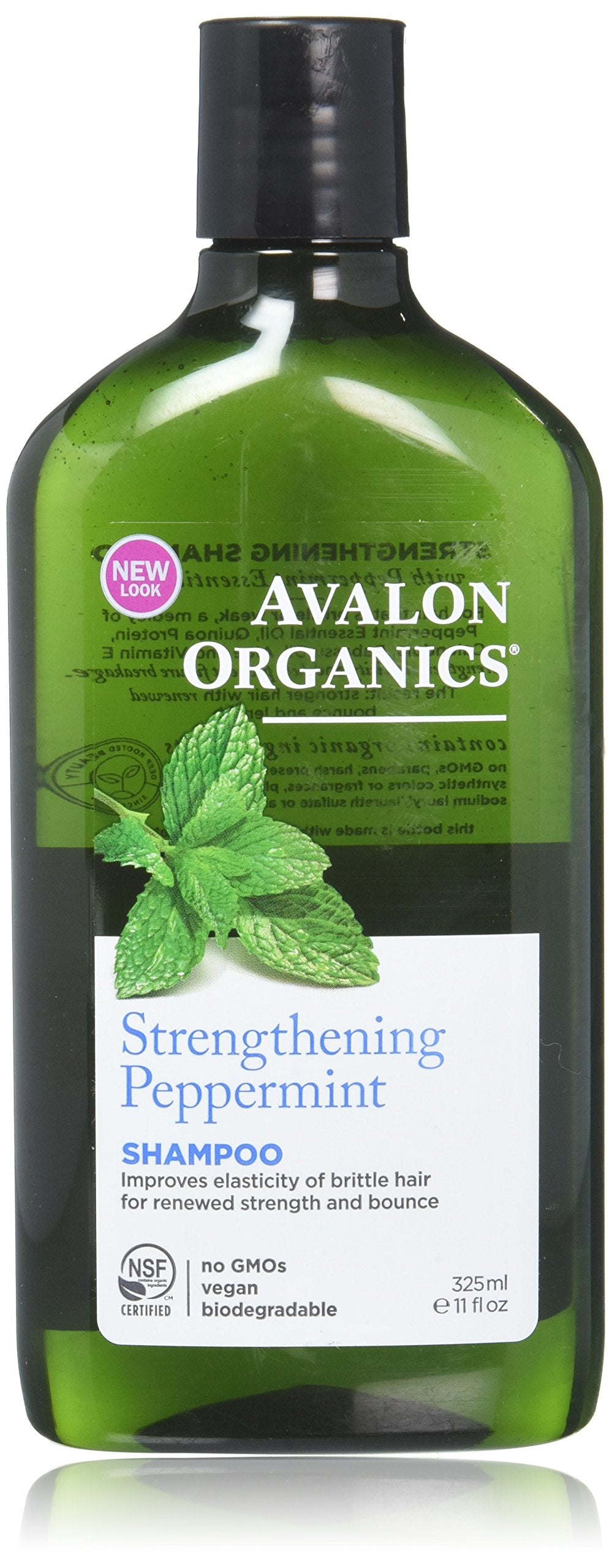 Avalon Organics Strengthening Shampoo - Peppermint - 11 Oz - 2 Pk